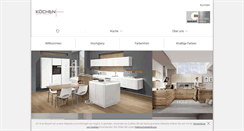 Desktop Screenshot of kuechen-haus.de